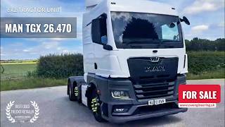 MAN TGX 26.470 Tractor Unit 6x2 Auto 2020 #mantrucks #trucking #mantgx #man6x2 #uktrucks #360 #truck