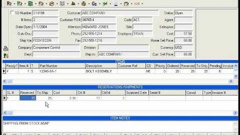 Quantum Control Sales Order Processing - Part 3