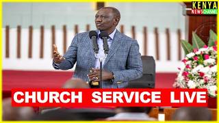 LIVE - Ruto to address the Nation from Church in Kitui at ACK St Martin’s Cathedral