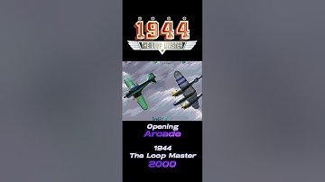 1944 The Loop Master Opening Arcade #arcade #videogames #retrogames #Retro #1944 #the #loop #master