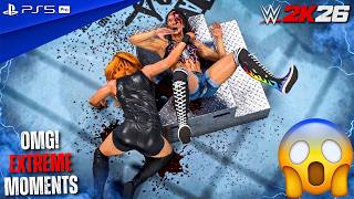 WWE 2K26 - Becky Lynch vs. AJ Lee (c) - IC Championship Match at WrestleMania 42 | PS5 Pro [4K60] screenshot 4