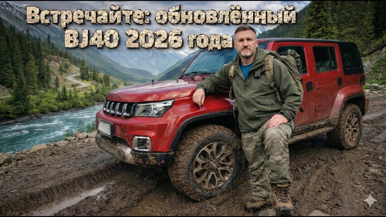 Обновленный внедорожник BJ40 2026г.- вне конкуренции!