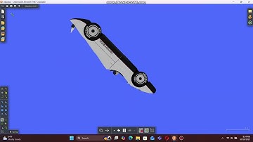 Algodoo - 1987 Oldsmobile Aerotech Crashable