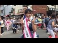 20160723 チーム8 左伴彩佳 第66回富士吉田市制祭開会式&パレード in山梨県