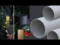 DIY Modern PVC Garden Lights | Low Budget Garden Decor