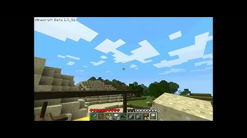 Minecraft Beta 1.3 mods In-game invt edit,sun position edit and HUMANS