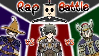 Video thumbnail of "Rap | นักดาบ vs นักเวทย์ vs แทงค์ | เมื่อตัวละครเกม Rap Battle"