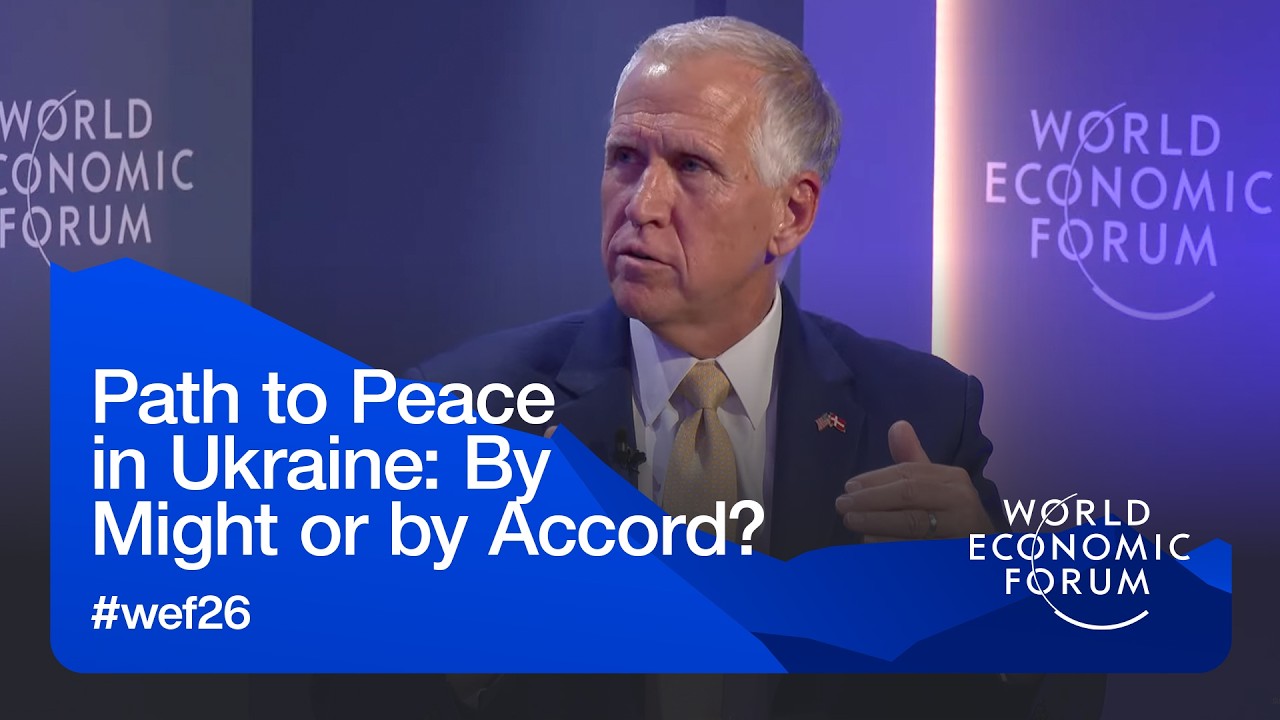 Path to Peace in Ukraine: By Might or by Accord? | World Economic Forum Annual Meeting 2026