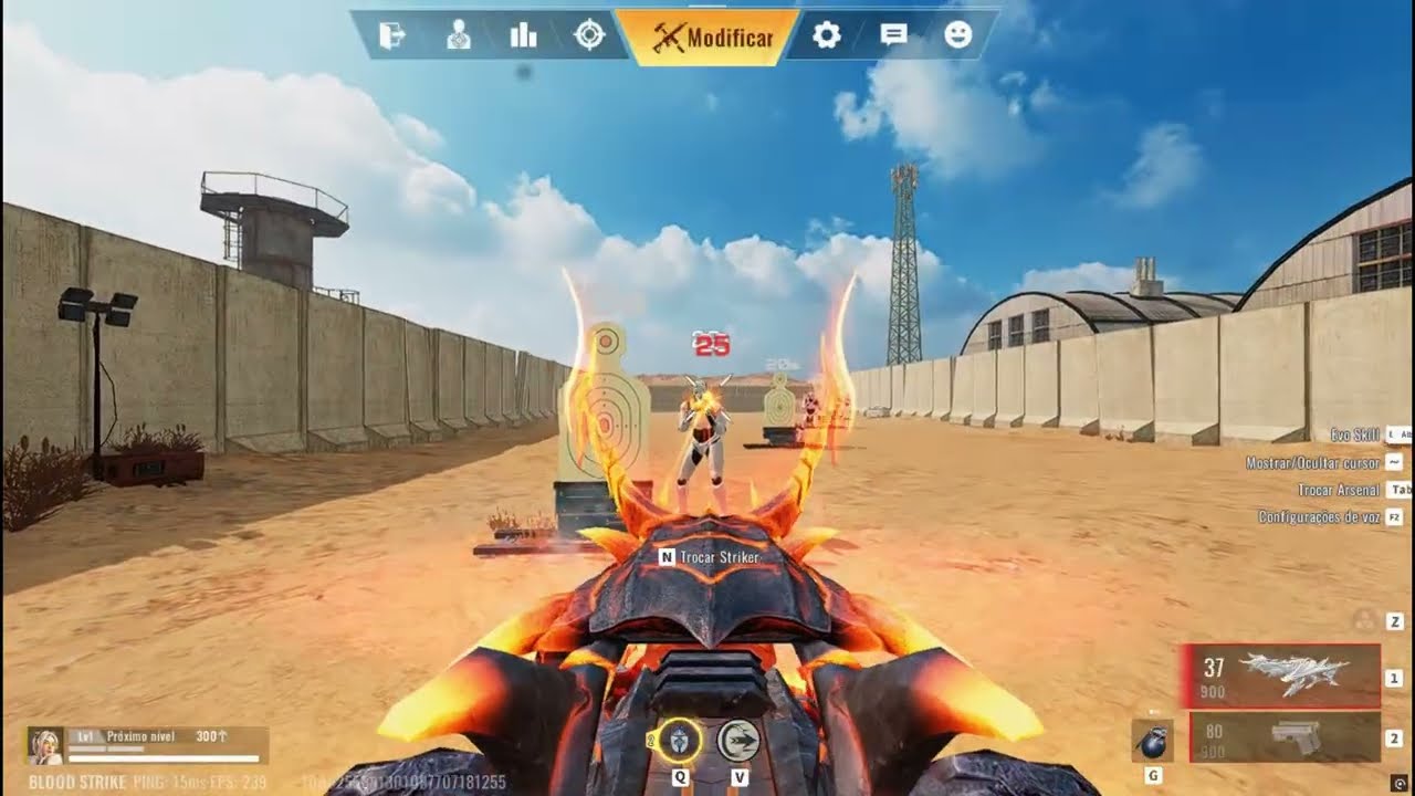 Abate Épico com M4A1 Relíquia EVO Dragão em Blood Strike — Só Efeitos Insanos!