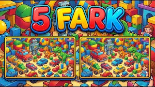 🧸Find 5 Differences in the Toy World!🔎 Educational Game for Kids!🎉 screenshot 4