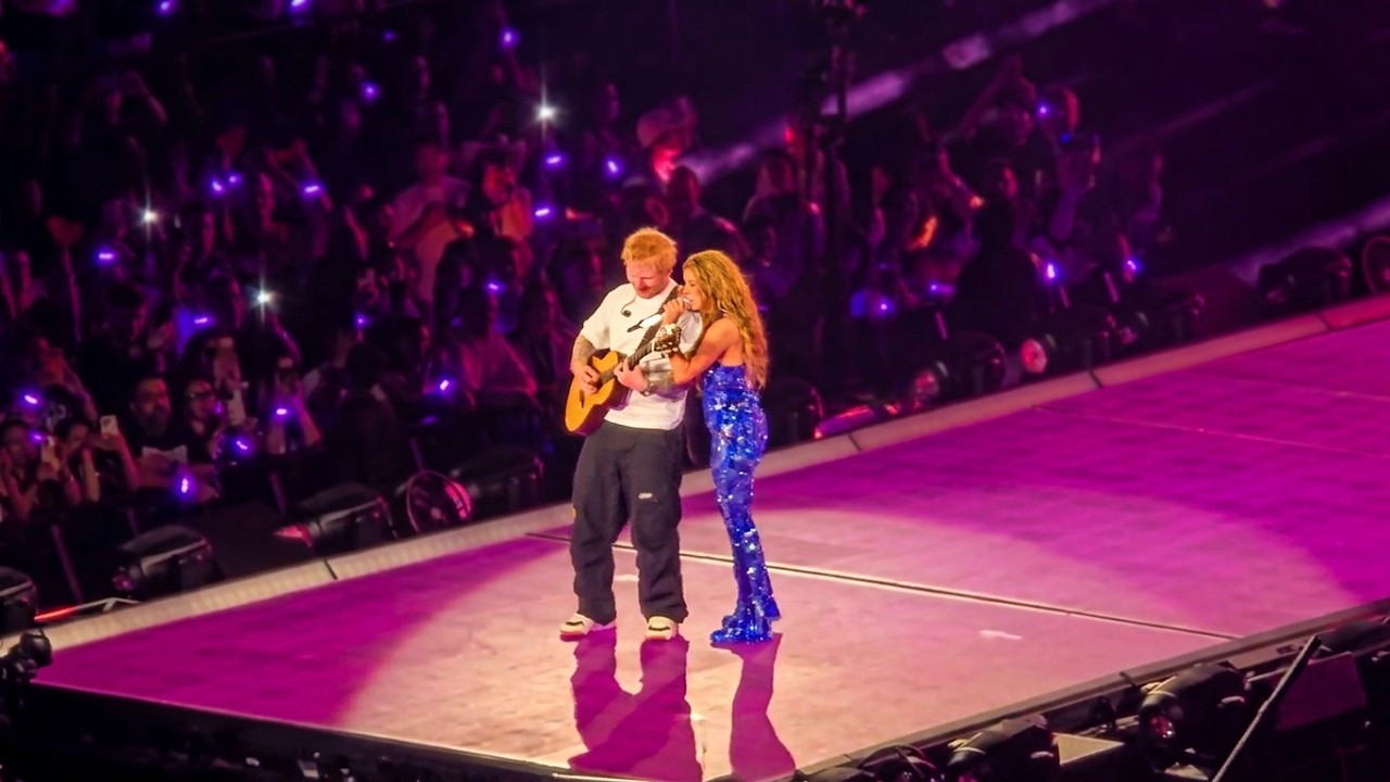 Shakira & Ed Sheeran – Underneath Your Clothes (Live) | Brooklyn – LMYNL  World Tour 2026