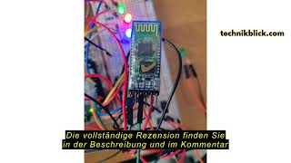 Produktbewertung TECNOIOT 2pcs HC-05 Integrated Bluetooth Module Wireless Serial Port Module HC05