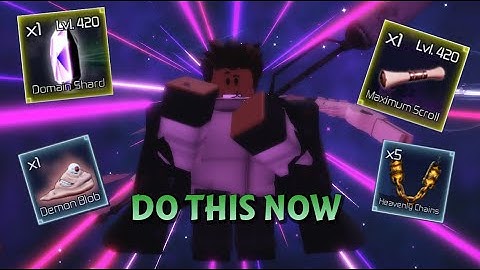 [Jujutsu Infinite] The BEST GUARANTEED WAY To Get A DOMAIN SHARD & MAXIMUM TECHNIQUE SCROLL