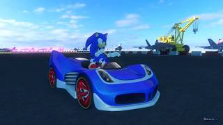 Sonic & All-Stars Racing Transformed - Carrier Zone with Mashup (Project Diva ARCADE/Vocaloid Mix)