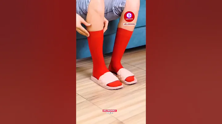 Slippers 👌 in winter shoes for Home | diy hack #diy #shortvilar @eliikook