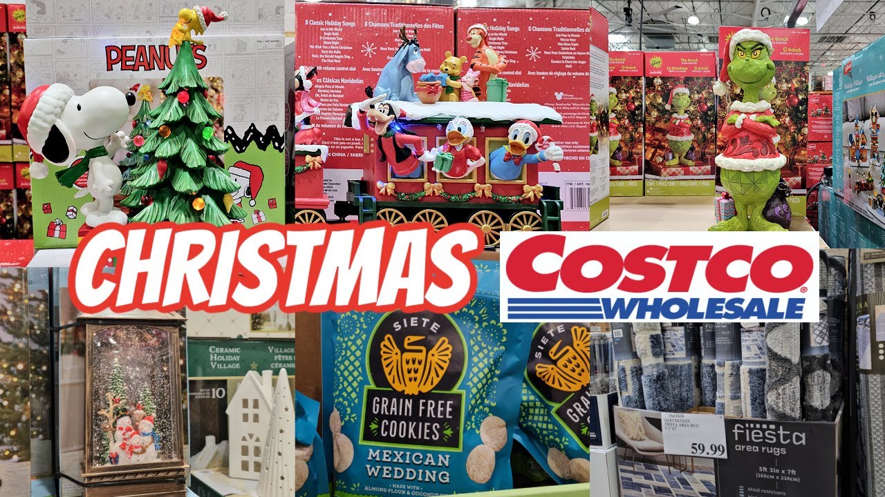 COSTCO CHRISTMAS FINDS DISNEY DECORATIONS FOOD AND MORE 2024 - YouTube