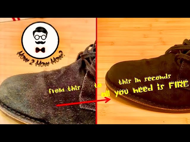 Restore Suede make it Look and Feel Brand New Again - YouTube