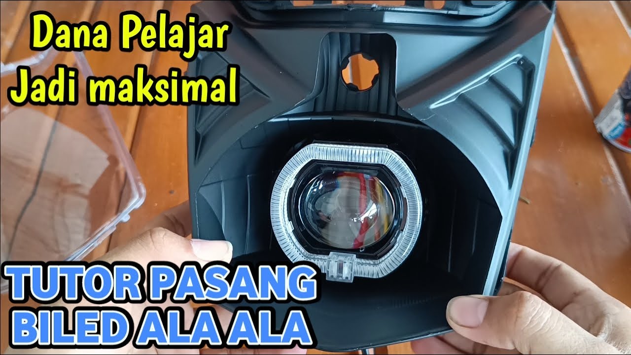 PASANG BILED PROJIE BEAT FI DANA PELAJAR, BILED PROJIE PNP 2.5 INCH