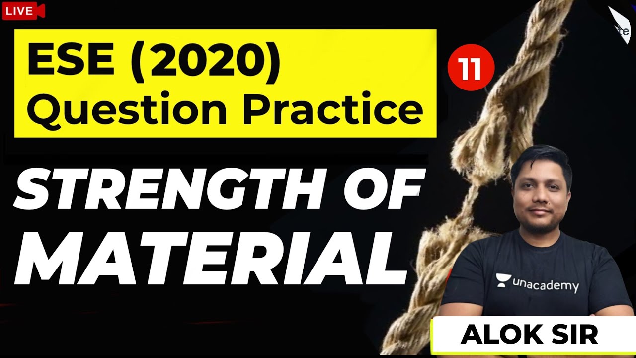 SOM | Practice Questions | Lec 11 | ESE (1995 - 2020) Previous Year Questions