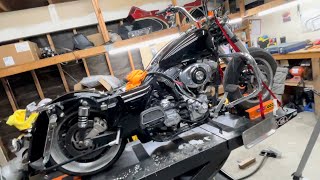 Harley Davidson Road King Custom Build.