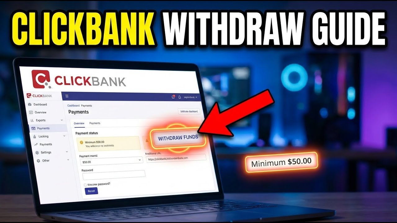 How to withdraw with ClickBank affiliate commissions - Complete Guide ...