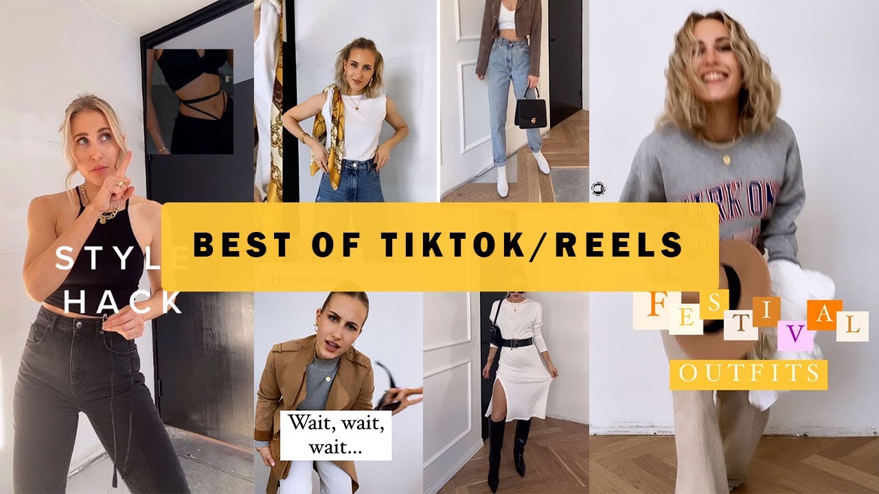 BEST OF TIKTOK / REELS 2021 [Fashion outfits & style hacks] Scandi style -  SandraEmilia 