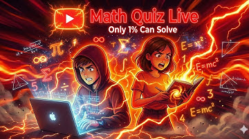 🧩LIVE MATH QUIZ TEST - Only 1% Can Solve This!