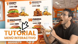 Crea MENUS ANIMADOS y PROFESIONALES para Cualquier RESTAURANTE 🍔 by Ruva 4,023 views 1 day ago 31 minutes