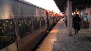 MTA Long Island Railroad Babylon Branch: Babylon Bound 6 Car Set of M7's @ Freeport
