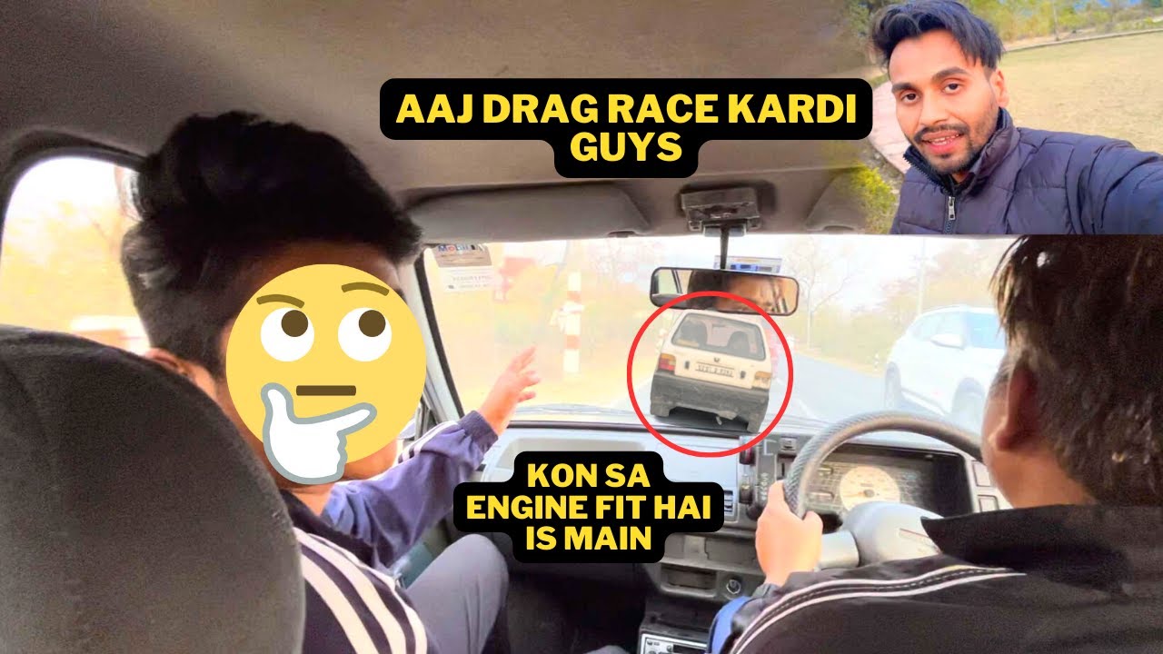 Maruti 800 Se kardi Aaj Drag Race Drag Race Maruti alto 800