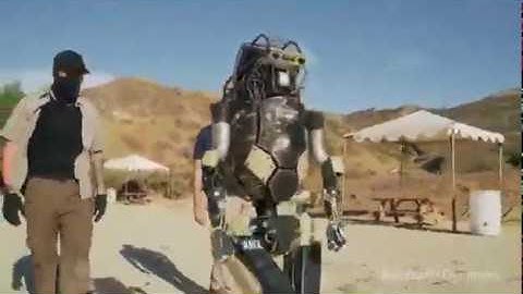 New Robot Makes Soldiers Obsolete (Bosstown Dynamics)