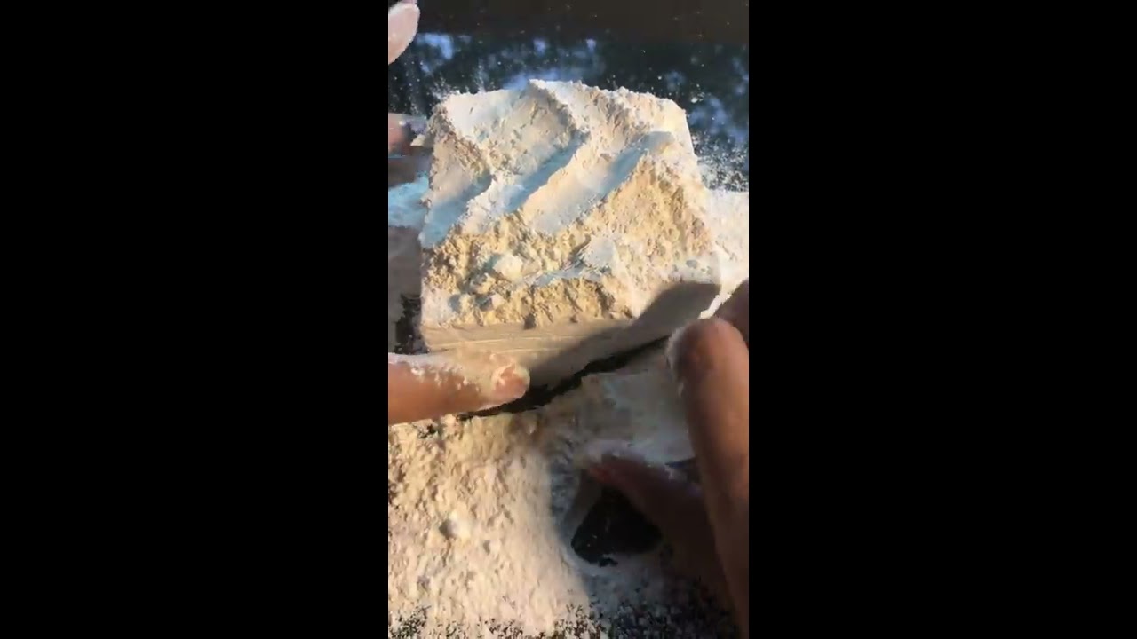 Gym chalk crushing YouTube