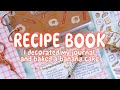 I MAKE MY OWN COOKBOOK 🥞 BAKE A BANANA CAKE AND DECORATE A JOURNAL RECIPE WITH HOMEMADE STATIONERY