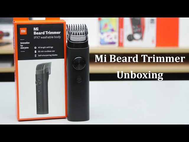 mi beard trimmer ipx7 washable body price