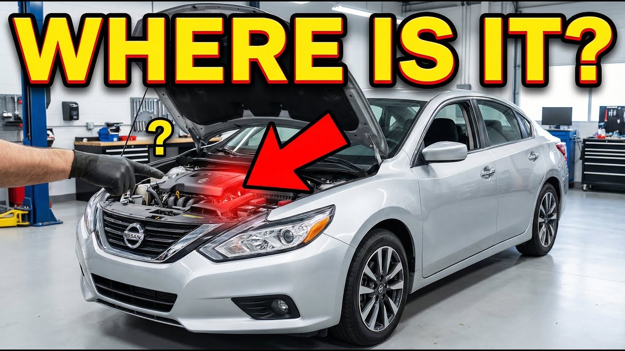 Where Is Cam Sensor On 2018 Nissan Altima