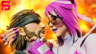 SOLID SNAKE secret agent LOVE LIFE.. Fortnite