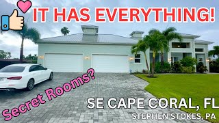 SINCLAIR CUSTOM HOME | DIRECT GULF ACCESS SE CAPE,  FL (#163)