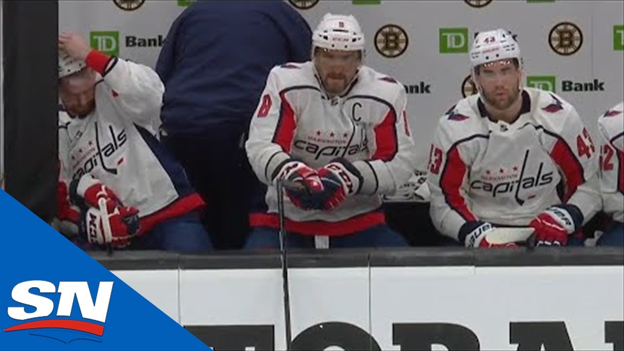 Alex Ovechkin Smashes Stick \u0026 Shouts At 