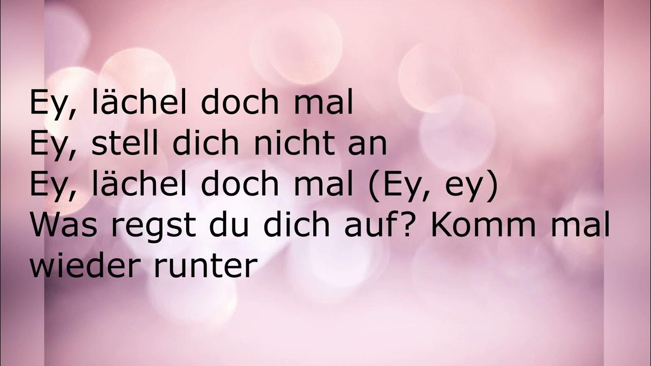 Shirin David Lächel Doch Mal [Lyric Video] YouTube
