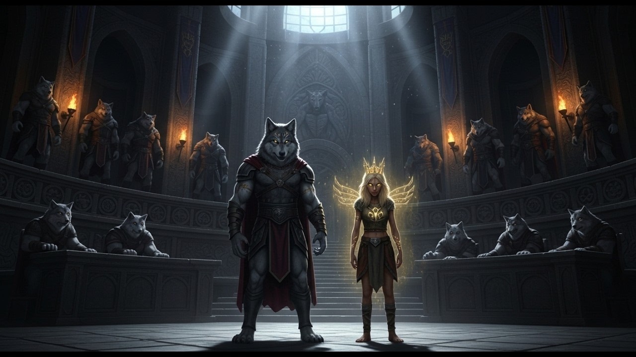 DER RAT ZWANG IHN ZUR SCHWÄCHSTEN WÖLFIN... NIEMAND AHNTE IHREN WAHREN UND MÄCHTIGEN RANG!!