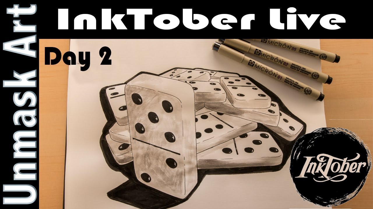unmasked InkTober 2017 Day 2: Divided