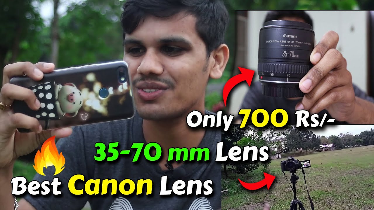 Best Canon Lens For Video and Photography Canon 3570 mm Lens Secondhand Lens YouTube