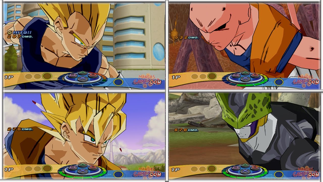 Dragon Ball Z Budokai 3 HD - All Characters Dragon Rush - YouTube