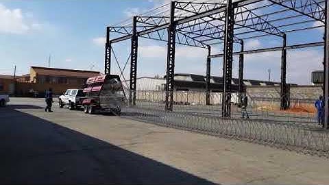 Rapid Deployment Barriers · Rapid Deployment Trailer · Razor Wire Mobile Barriers to Rent