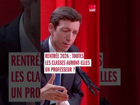 Miniature de la vidéo : Rentrée 2027 : des professeurs manqueront-ils à l'appel ?