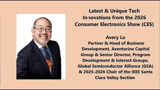 Latest & Unique Tech Innovations from the 2026 Consumer Electronics Show (CES)