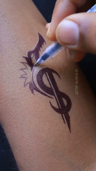 dragon tattoo #shorts #tattoo #viral #artist_kumresh