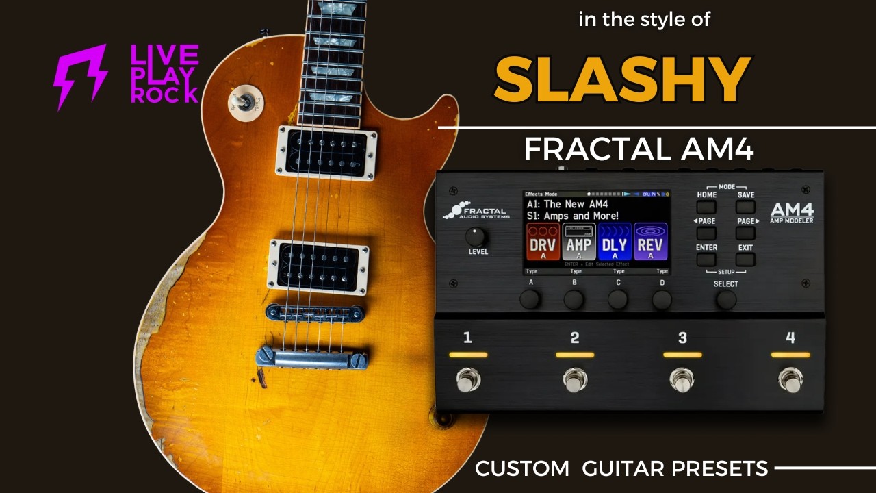Slash Guns and roses style FRACTAL AM4 presets – Liveplayrock Slash Guns and roses style FRACTAL AM4 presets – Liveplayrock