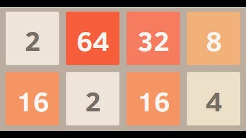 2048 Full Gameplay Walkthrough