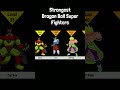 Strongest Dragon Ball Super Fighters